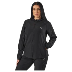 Tulip Hood Jacket Black