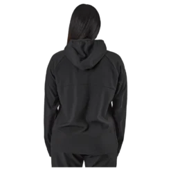 Tulip Hood Jacket Black