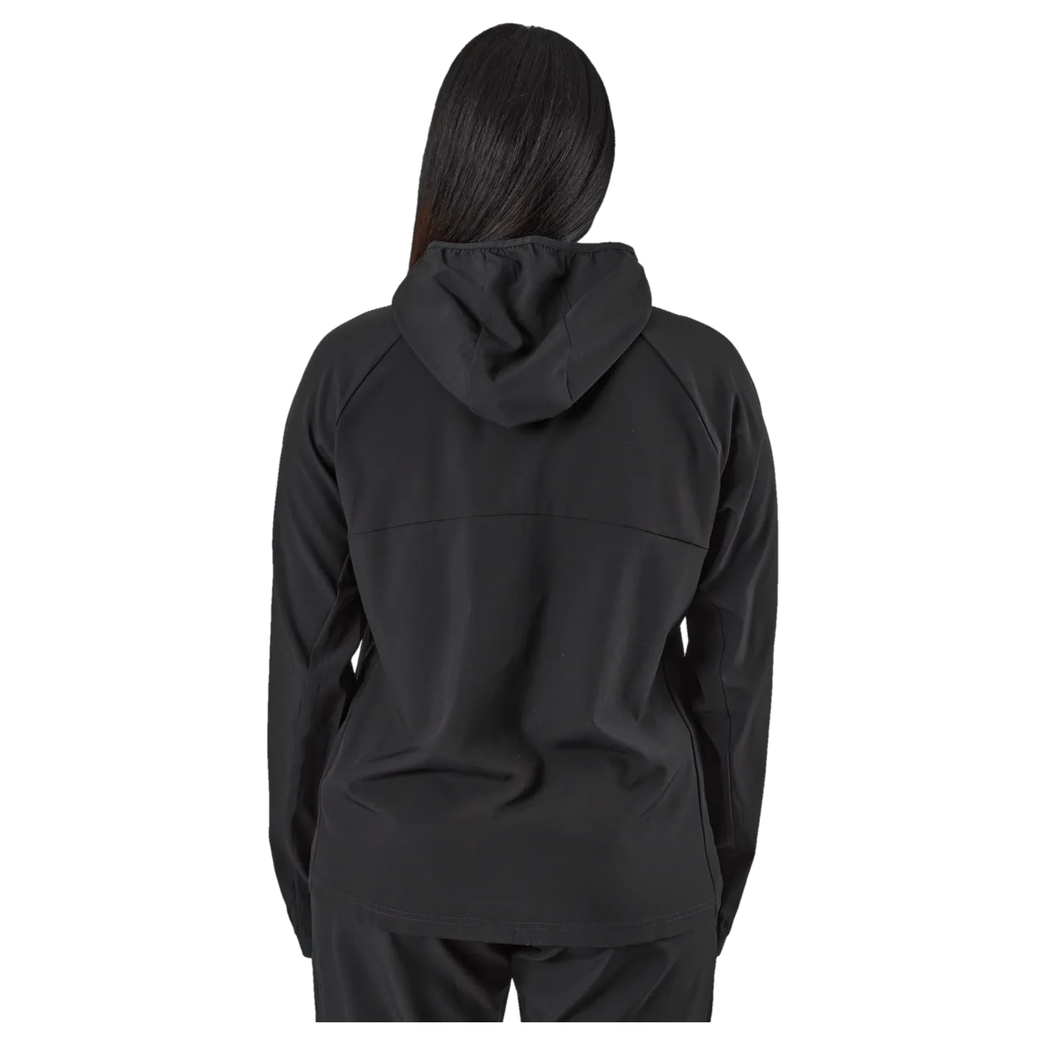 Tulip Hood Jacket Black