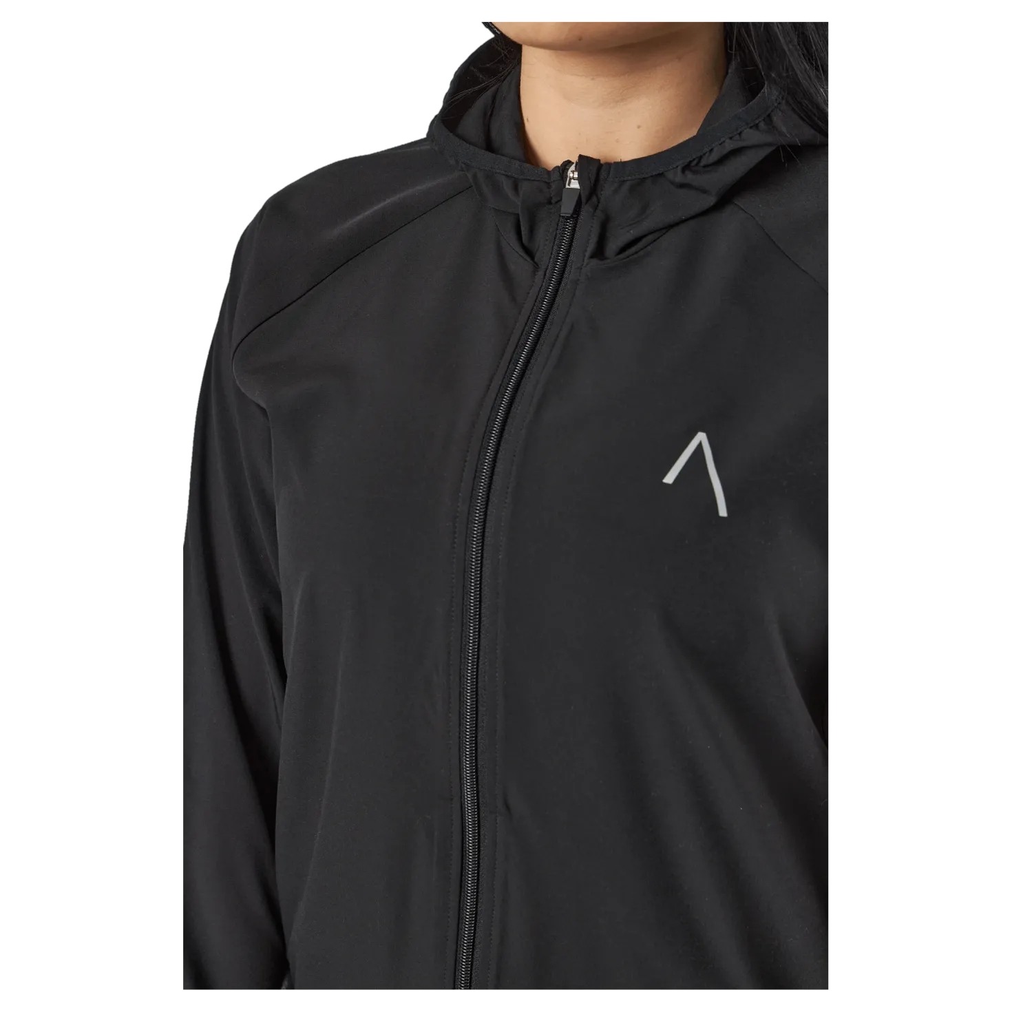 Tulip Hood Jacket Black