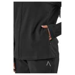 Tulip Hood Jacket Black