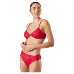 Turn It Up Bralette Red