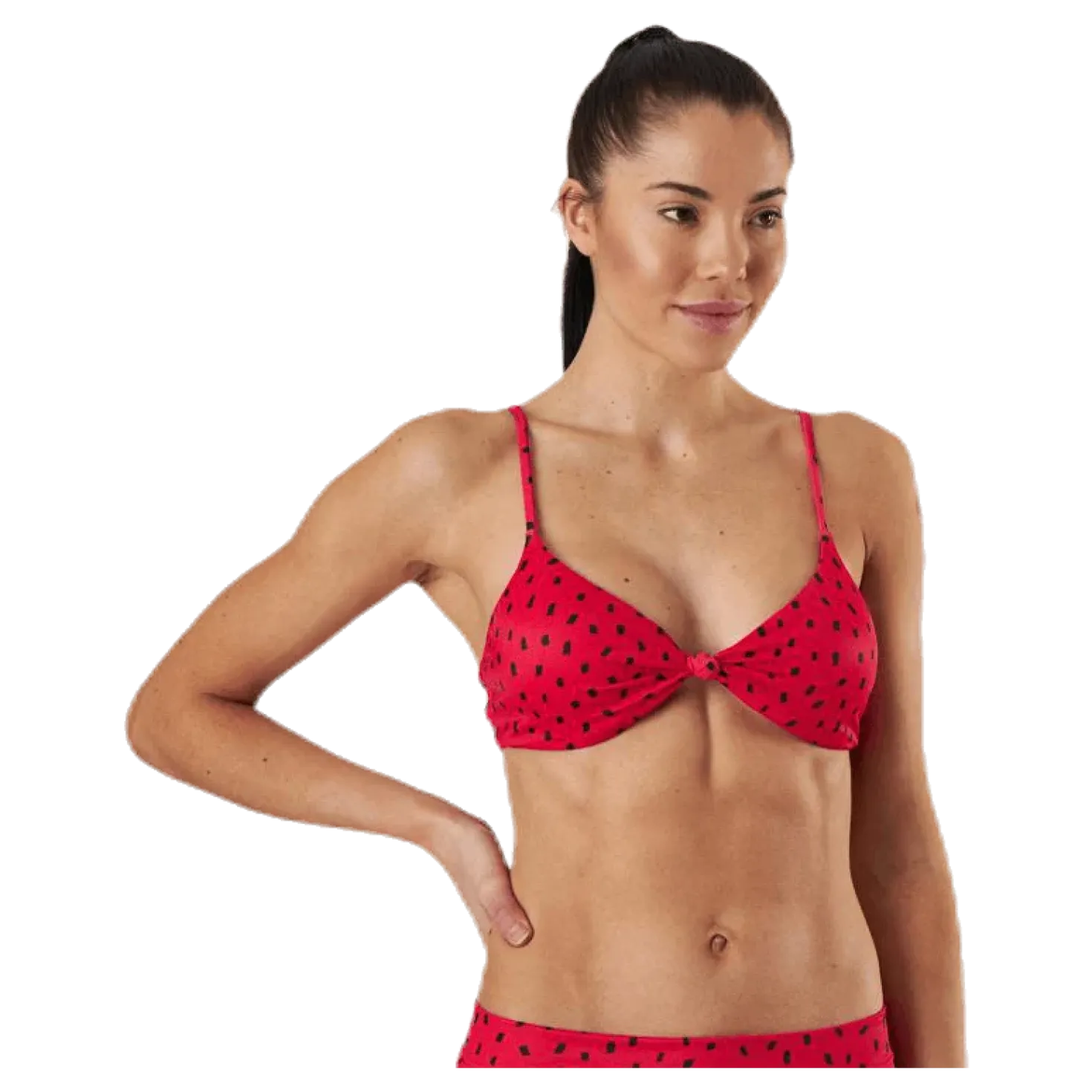 Turn It Up Bralette Red