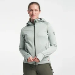 Txlite Hoodie Zip W Eucalyptus