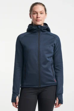 Txlite Hoodie Zip W Midnight Navy