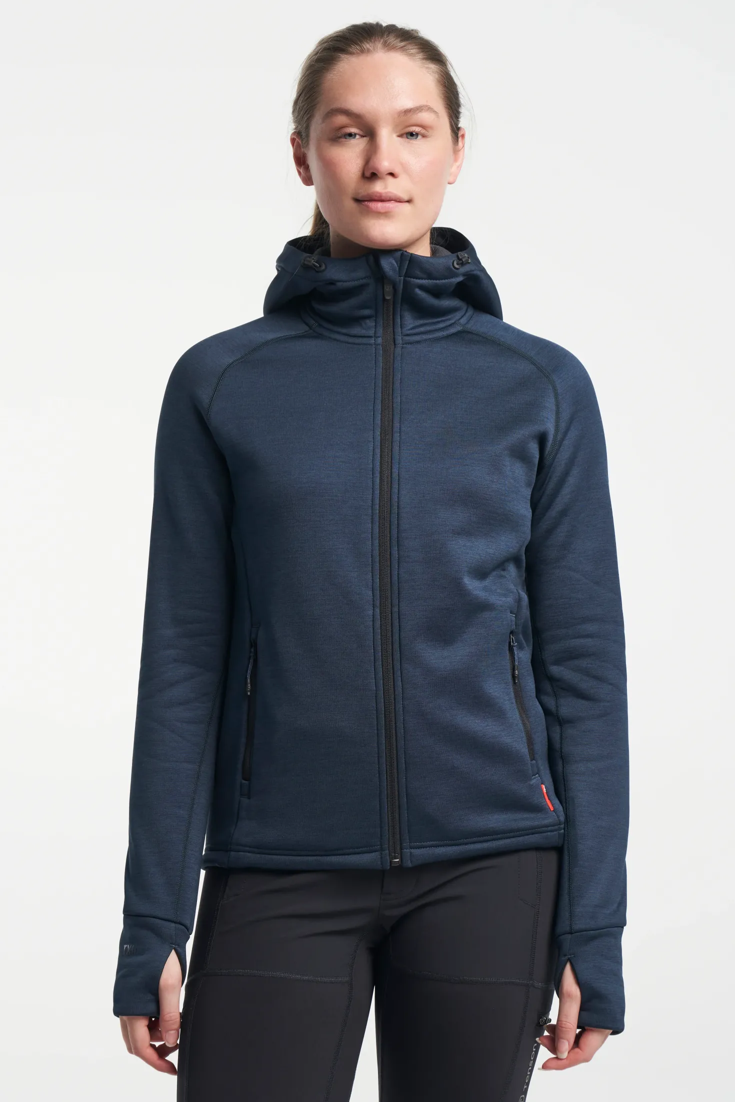 Txlite Hoodie Zip W Midnight Navy