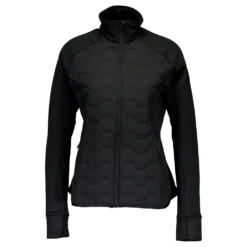 Txlite Hybrid Midlayer Zip Wom Black