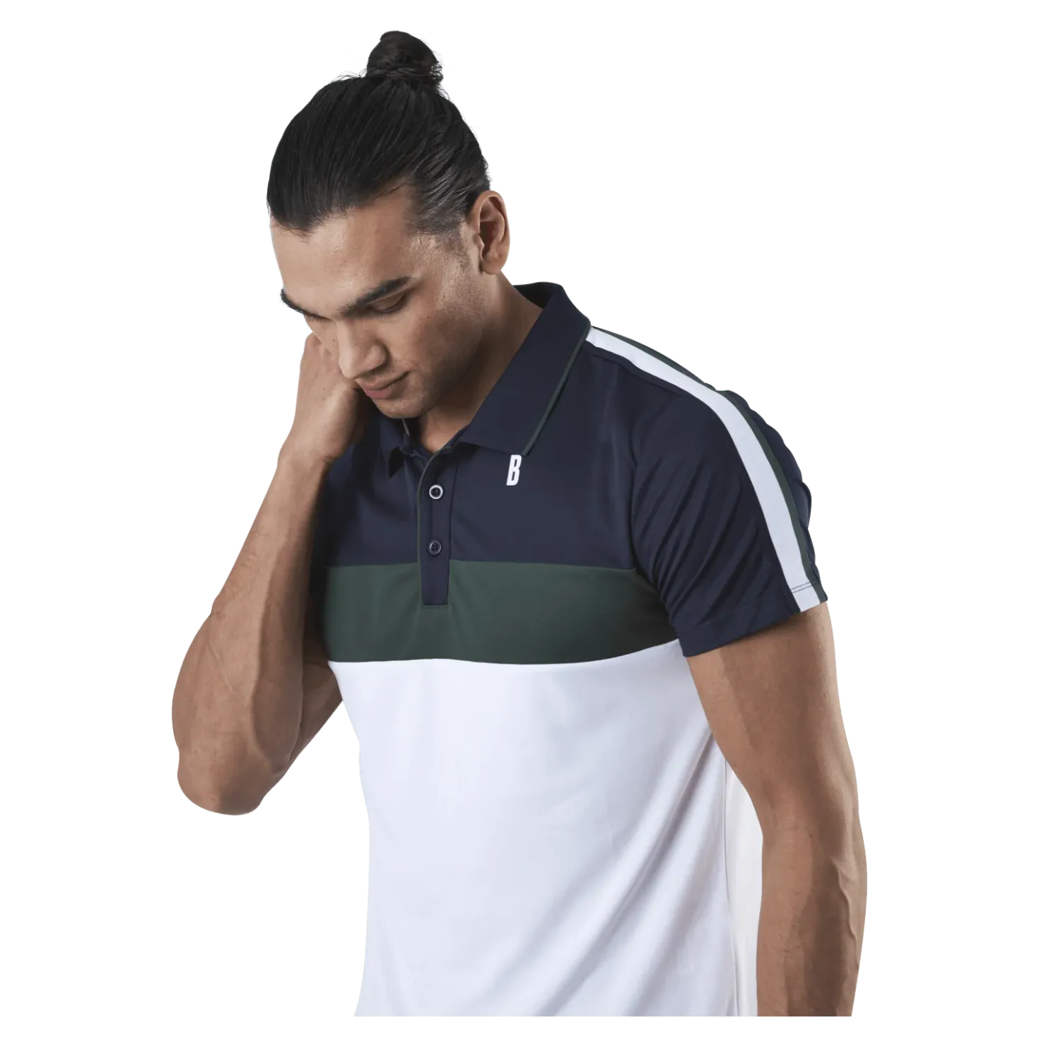 Tyler Polo Blue/White