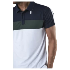 Tyler Polo Blue/White