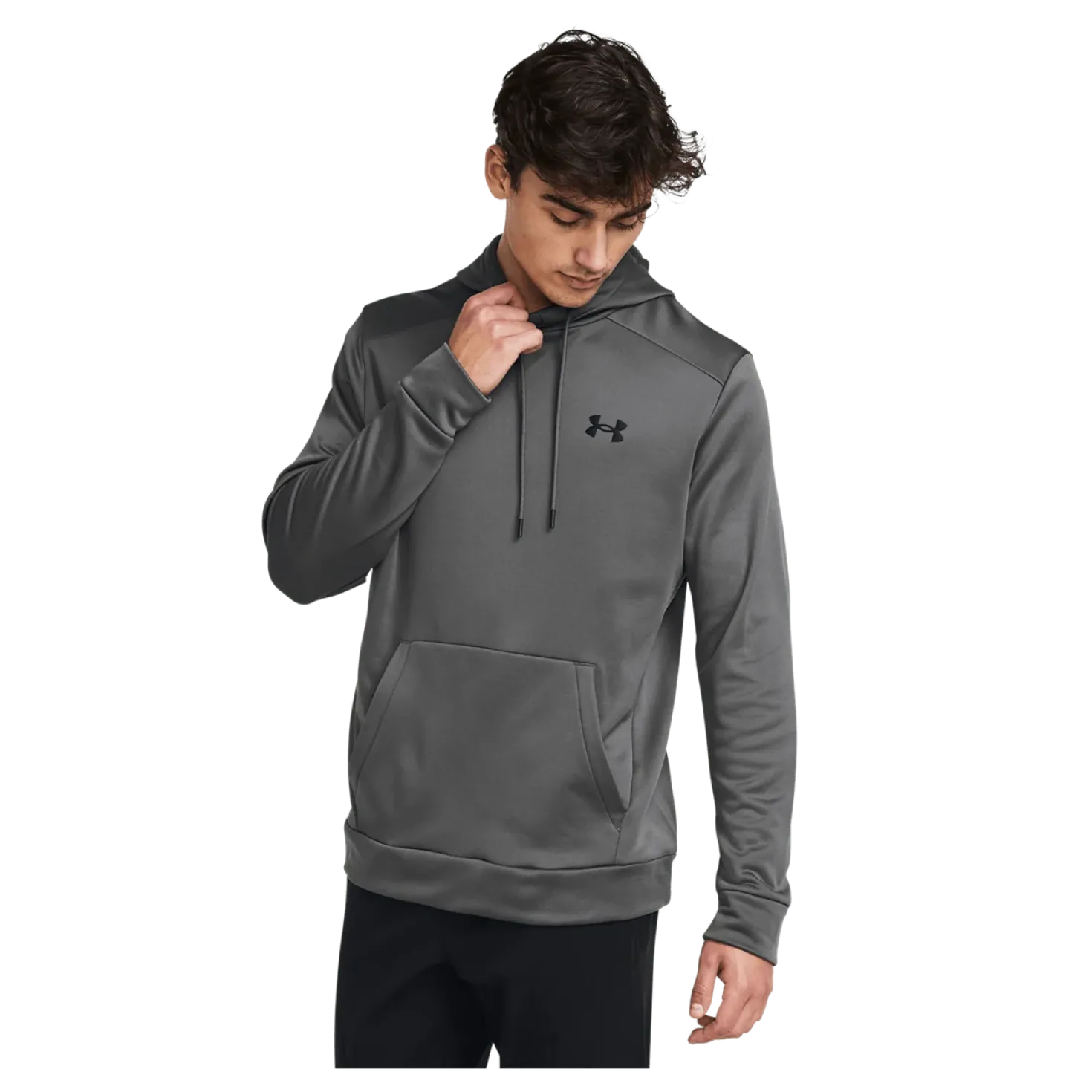 Ua Armour Fleece Hoodie Castlerock