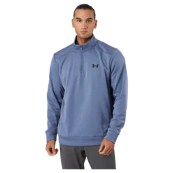Ua Armour Fleece 1/4 Zip Aurora Purple