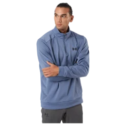Ua Armour Fleece 1/4 Zip Aurora Purple