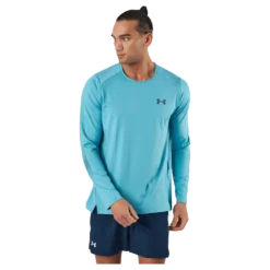 Ua Armourprint Ls Glacier Blue