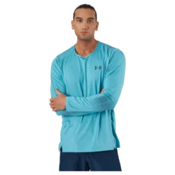 Ua Armourprint Ls Glacier Blue
