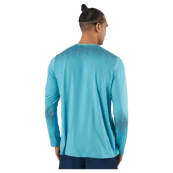 Ua Armourprint Ls Glacier Blue