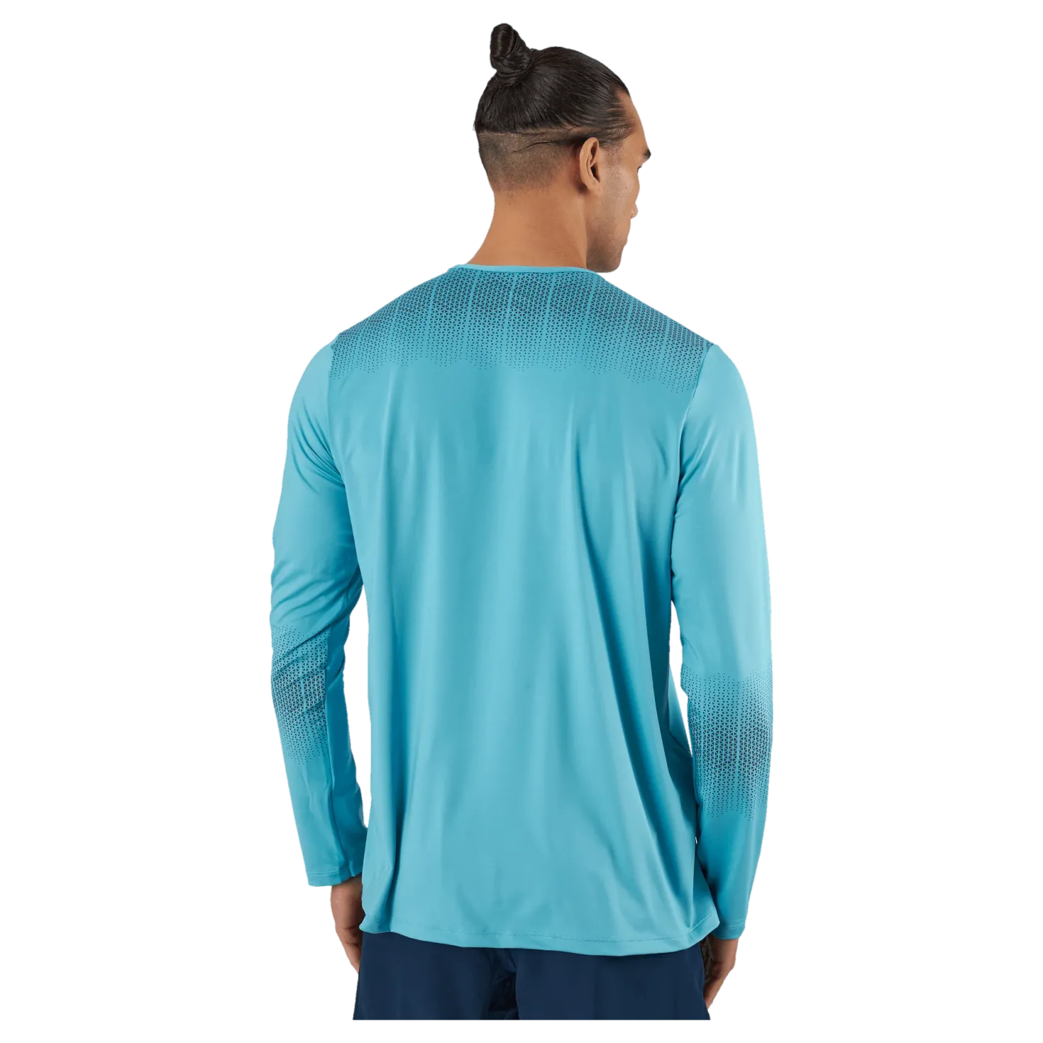 Ua Armourprint Ls Glacier Blue