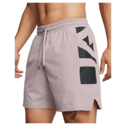 Ua Baseline Woven Short Tetra Gray