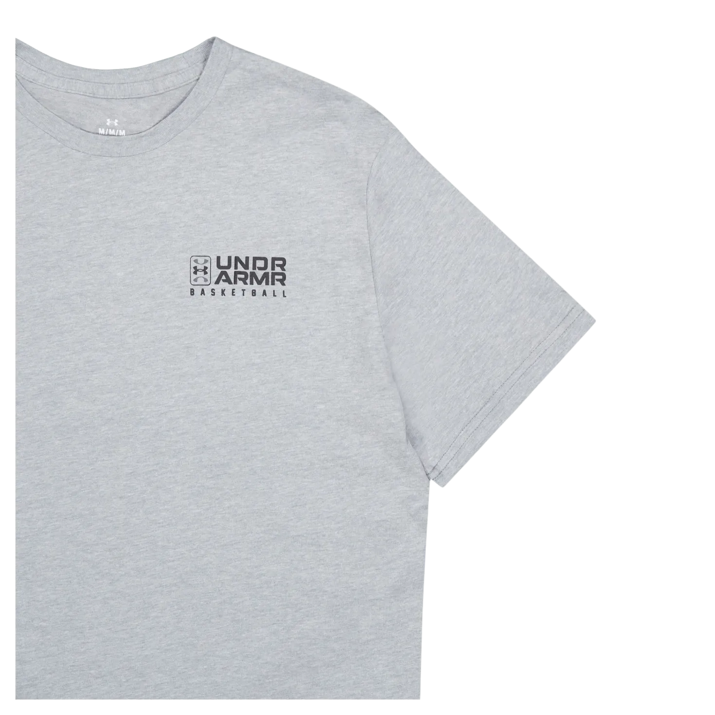 Ua Bball Logo Court Ss Grey