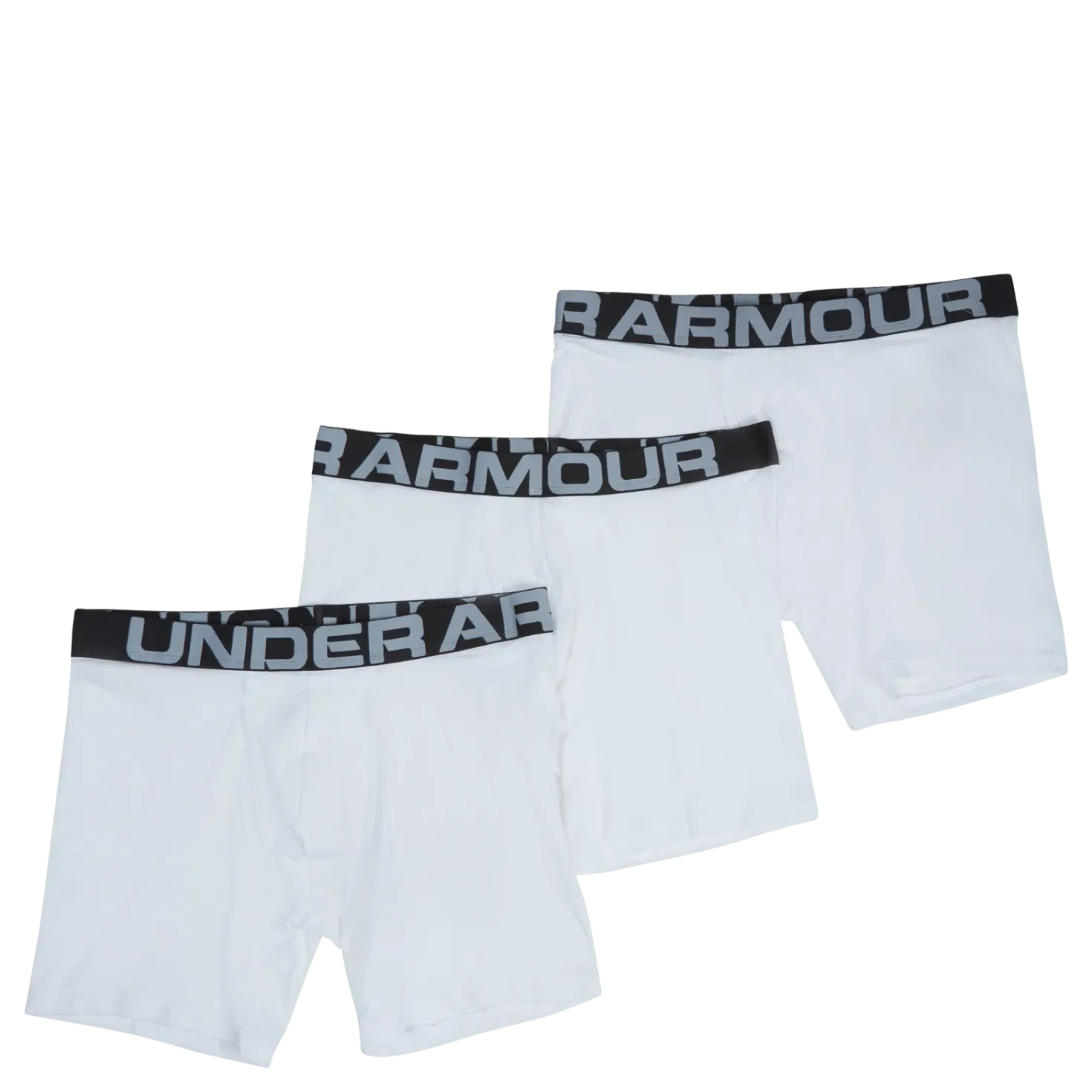 UA Charged Cotton 6in 3 Pack