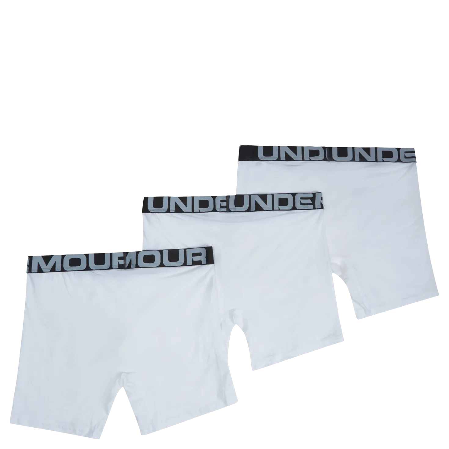 UA Charged Cotton 6in 3 Pack