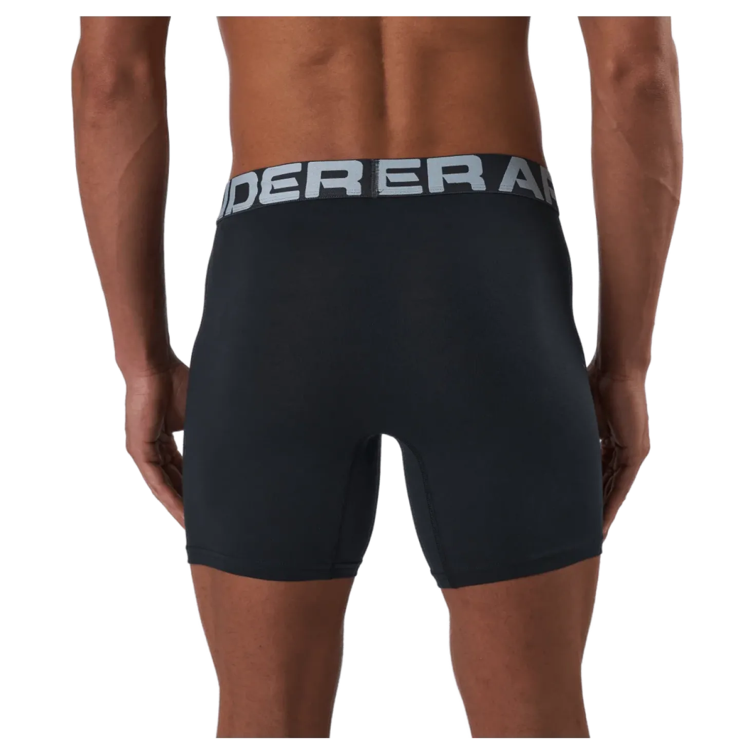 Ua Charged Cotton 6in 3 Pack Black