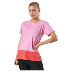 UA Charged Cotton SS Pink