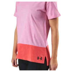 UA Charged Cotton SS Pink