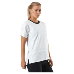 UA Charged Cotton SS White