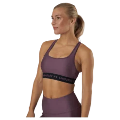 Ua Crossback Mid Bra Ash Plum