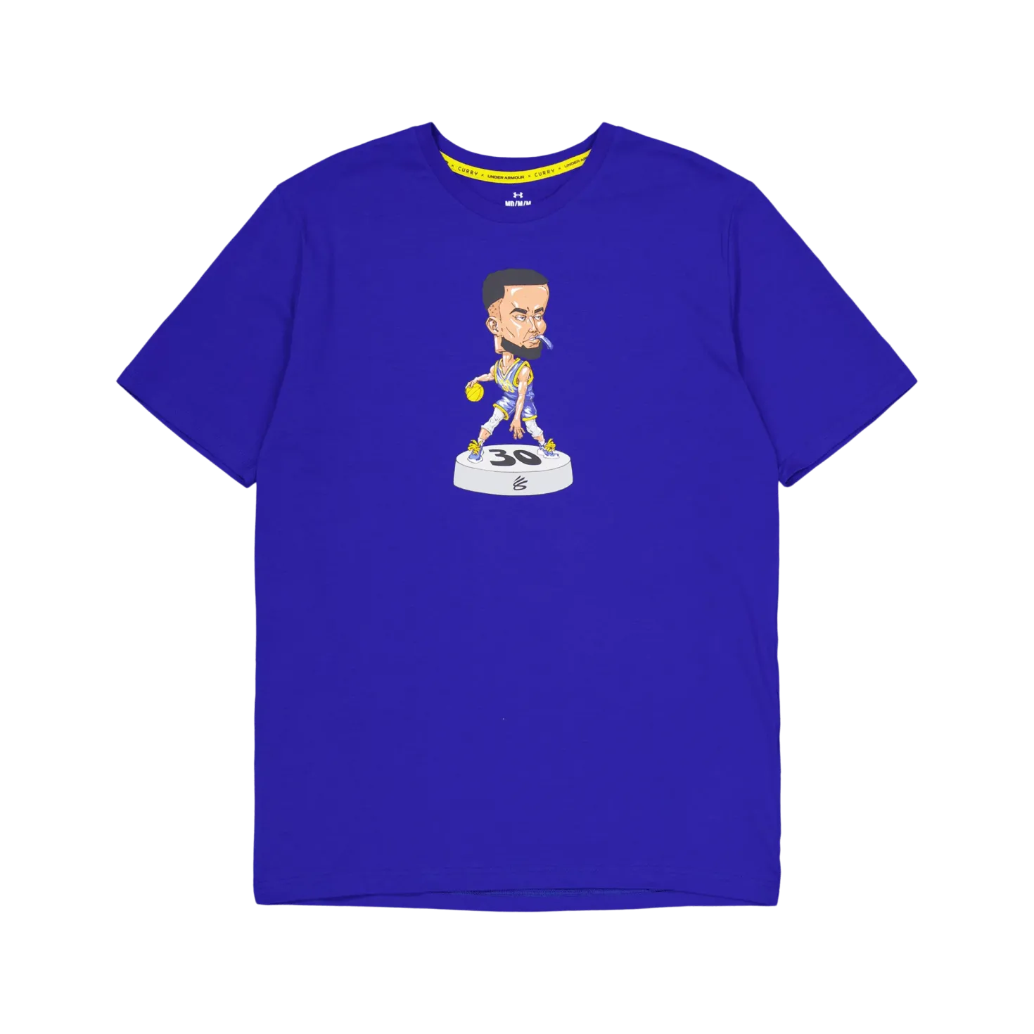 Ua Curry Bobble Head Ss Team Royal