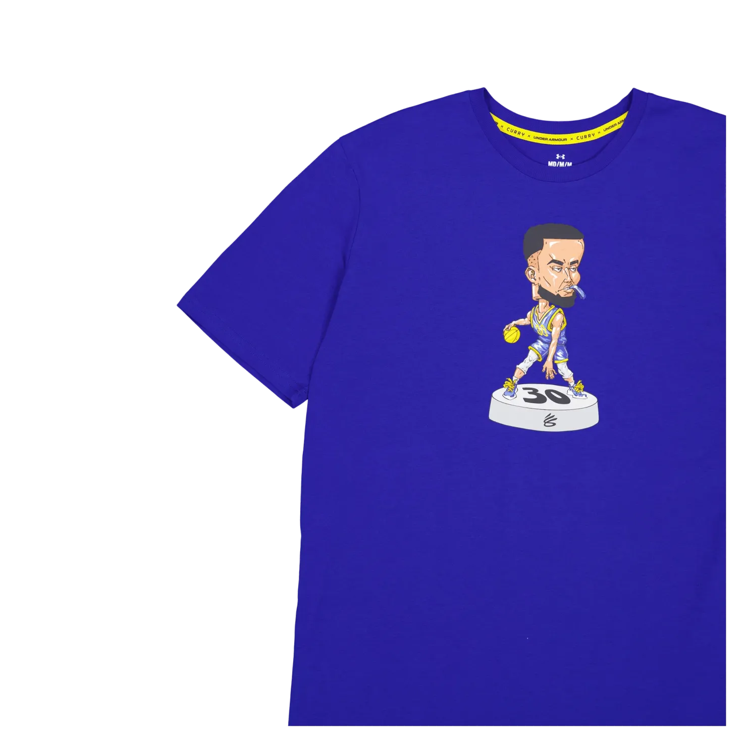 Ua Curry Bobble Head Ss Team Royal