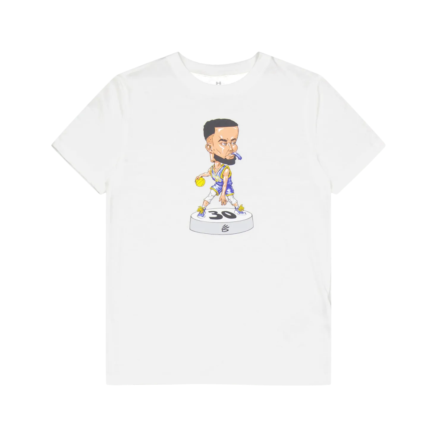 Ua Curry Bobblehead Ss White