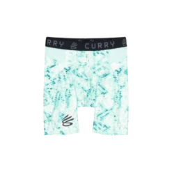 Ua Curry Hg Prtd Shorts Neo Turquoise