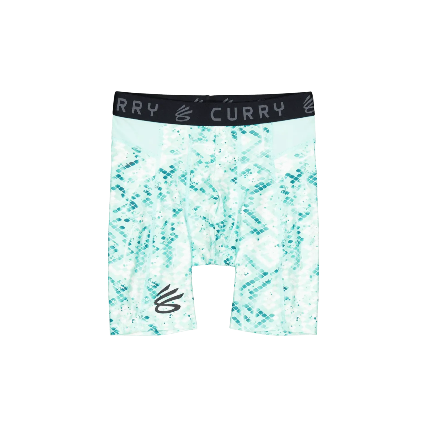 Ua Curry Hg Prtd Shorts Neo Turquoise