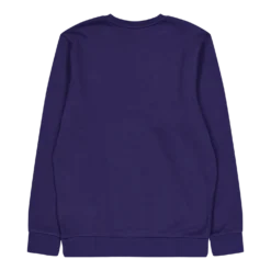Ua Essential Fleece Crew Midnight Navy