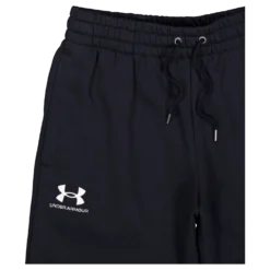 Ua Essential Fleece Shorts Black