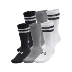 Ua Essential 6pk Crew Mod Gray