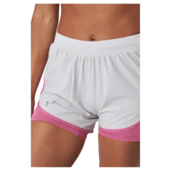 Ua Fly By Elite 2-in-1 Short Ghost Gray