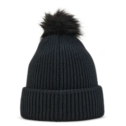 Ua Halftime Ribbed Pom Black