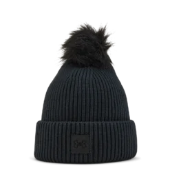 Ua Halftime Ribbed Pom Black