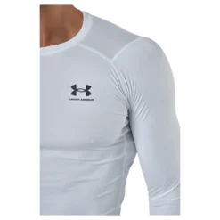 Ua Hg Armour Comp Ls White