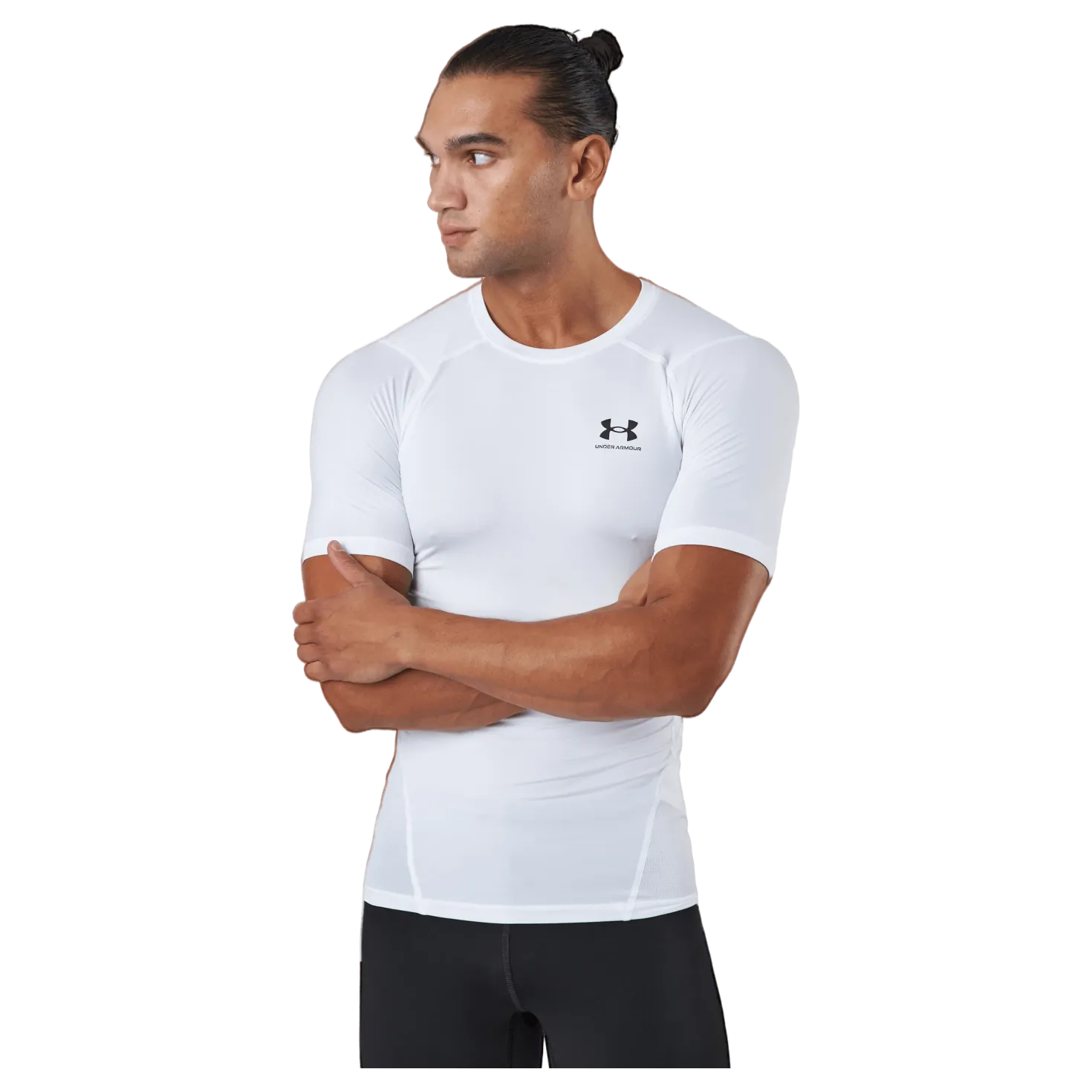 Ua Hg Armour Comp Ss White