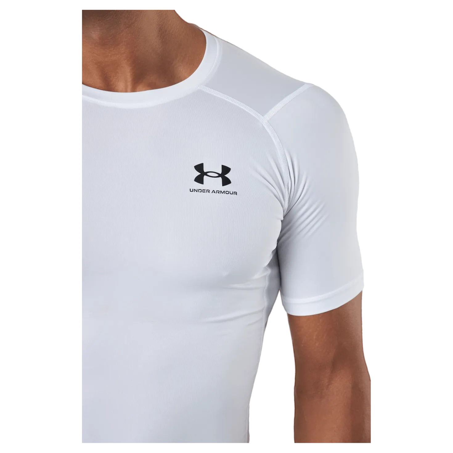 Ua Hg Armour Comp Ss White