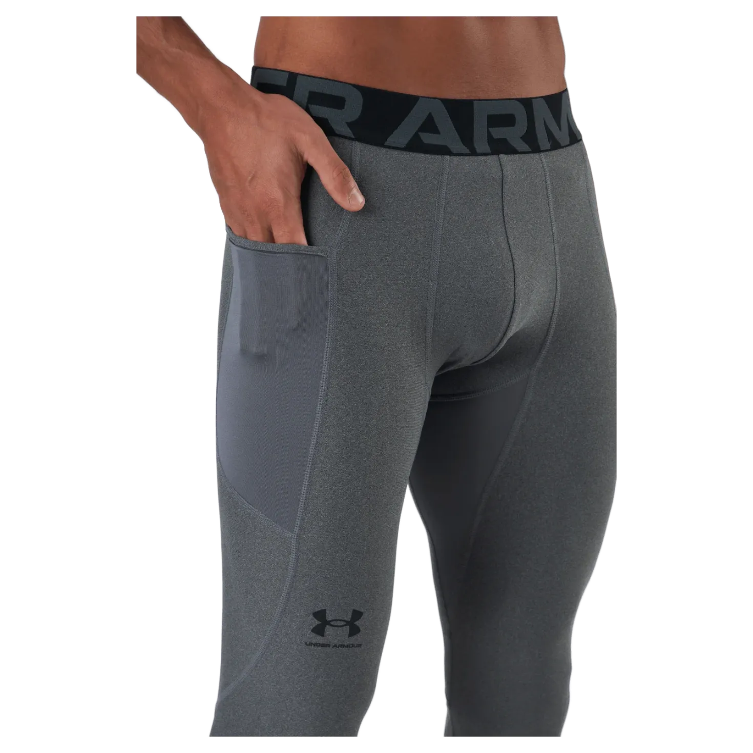 Ua Hg Armour Leggings Carbon Heather