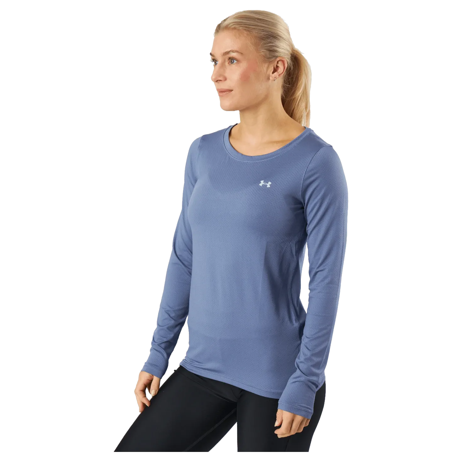 Ua Hg Armour Long Sleeve Aurora Purple