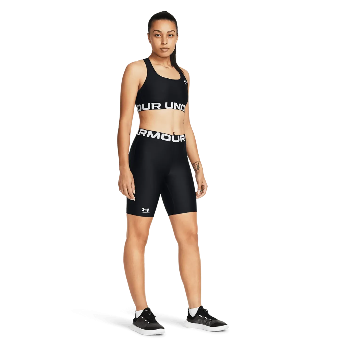 Ua Hg Authentics 8in Short Black