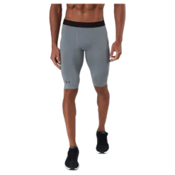Ua Hg Rush 2.0 Long Shorts Concrete