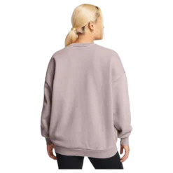 Ua Icon Hwt Flc Os Crew Tetra Gray
