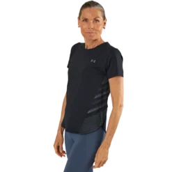 Ua Iso-chill Laser Tee Ii Black