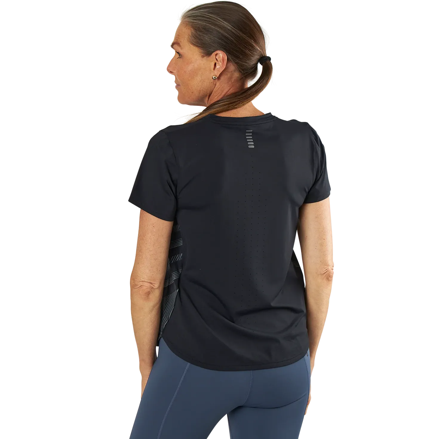 Ua Iso-chill Laser Tee Ii Black